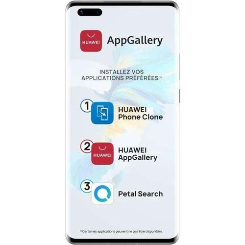 Smartphone Huawei mate 40 pro noir 6.76 pouces RAM 8 Go stockage 256 Go