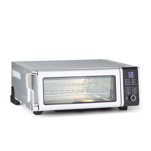 Klarstein Vita-Crisp Friteuse À Air Chaud 1700 W 10 L 8 Fonctions Compacte - Argent