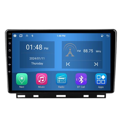 Autoradio RoverOne® Bluetooth CarPlay Android Auto Navigation 4Go RAM 64Go ROM pour Renault Clio 5 Lutecia 2019-2021