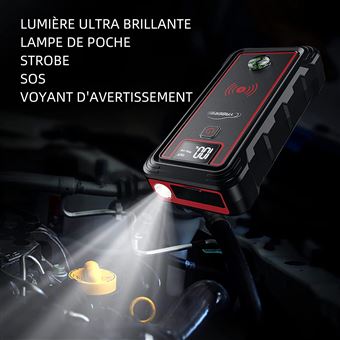 YABER YR800 Booster Batterie 3500A 23800mAh - Chargeur pour caméscope -  Achat & prix