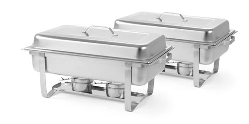 Chafing dish Gastronorme 1/1 Kitchen Line 9L 2 pièces 600x358x(H)295mm   Hendi