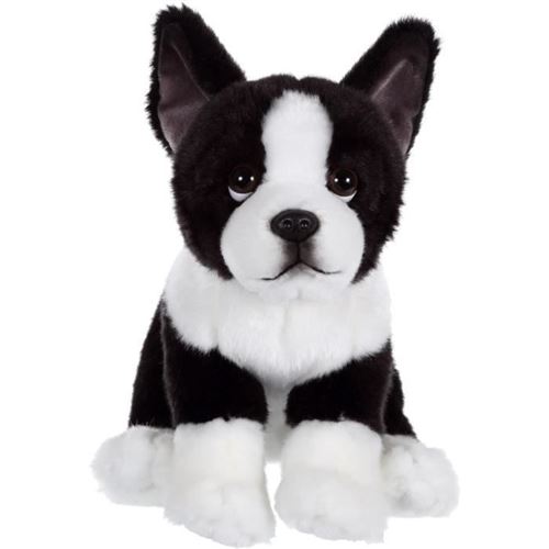 Peluche Chien Bouledogue Français - Gipsy Toys - Assis, 25 Cm