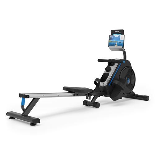 Rameur magnétique - Capital Sports Helios - Écran LED - Bluetooth - Support de tablette - Noir