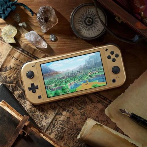 9% auf Nintendo Switch Lite - Hyrule Edition - Konsole - Nintendo