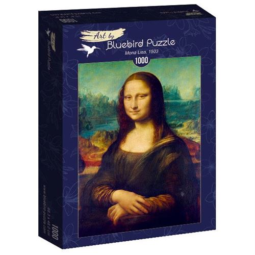Puzzle Leonardo Da Vinci - Mona Lisa, 1503 - 1000 pieces