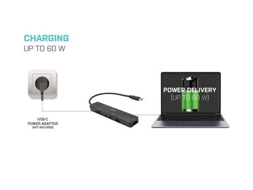 i-Tec Travel Easy Dock - Station d'accueil - USB-C / Thunderbolt 3 - HDMI
