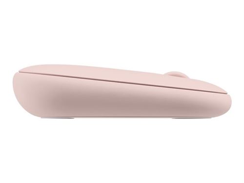 Logitech Slim Wireless Combo MK470 - Ensemble clavier et souris - sans fil - 2.4 GHz - QWERTZ - Allemand - rose