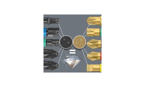 Wera 05134375001 Premium Plus BiTorsion 1/4in Hexagon Drive Torx B...