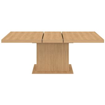 Table à manger extensible pied central au meilleur prix | Leroy Merlin