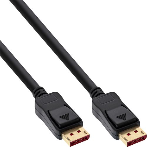 InLine 8K (UHD-2) DisplayPort Kabel, noir