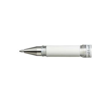 OfficeTree 3 x Stylos Gel Blanc + Crayon à Papier avec Gomme – Stylo Encre  Blanche Roller
