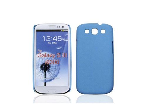 Coque rigide Casy bleu clair pour Samsung Galaxy S3 i9300