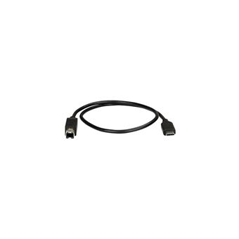 Câble USB 3.0 Femelle Vers USB-C Mâle - 20 Cm - Marque Auvisio (Pearl) - Neuf