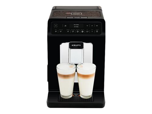 Krups Evidence EA890810 - Machine à café automatique avec buse vapeur "Cappuccino" - 15 bar - 10 tasses - noir