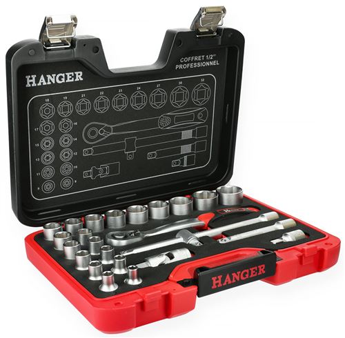 Hanger Coffret De Douilles 1/2'' 25 Pièces - 251003 - Image 1