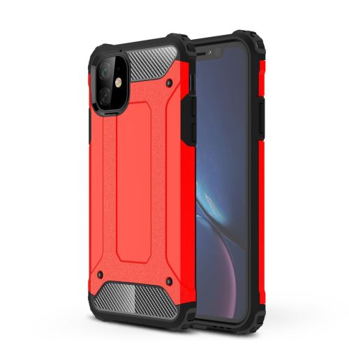 Coque en TPU garde blindée hybride rouge pour votre Apple iPhone 6.1 pouces (2019)
