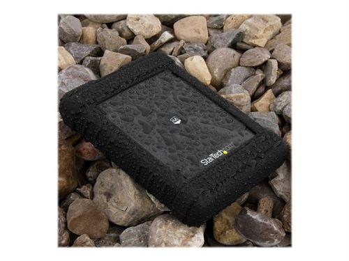Startech.com Noir Boîtier Usb 3.0 Antichoc Pour Disque Dur Sata 6Gb/S De 2,5 - Boîtier Hdd / Ssd Robuste Avec Uasp - Neuf - Image 4