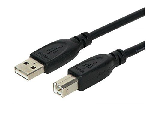 3GO USB 2.0 5m câble USB USB A USB B Mâle Noir - Câbles USB (5 m, USB A, USB B, 2.0, Mâle/Mâle, Noir)