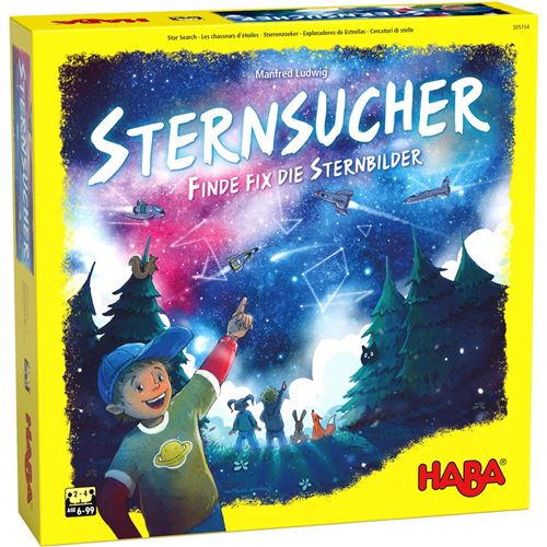 Haba jeu pour enfants (DUSterrenzoeker)