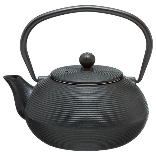 Secret de Gourmet - Théière à filtre en fonte Marin - 600 ml - Noir - Marin