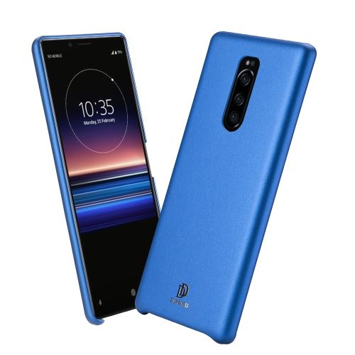 Etui en PU + TPU bleu pour votre Sony Xperia 1
