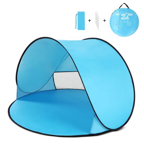Tente Pop Up Instantanee Tente De Plage Bebe Cabana Portative Anti