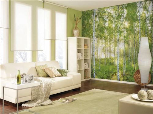 Komar - Photo murale de Sunday - Taille: 368 x 254 cm - vert