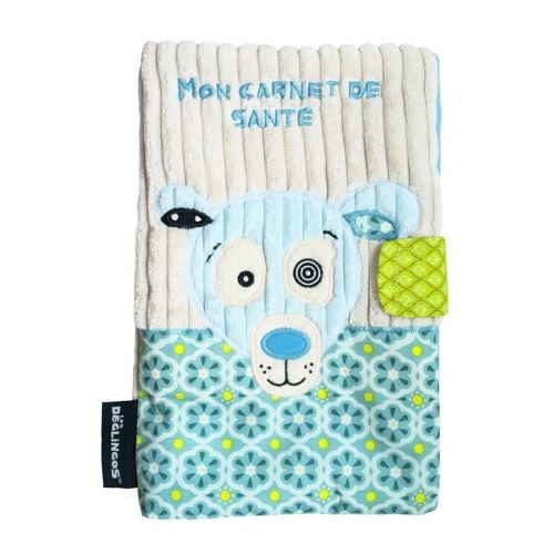 Protege carnet de sante Deglingos Frigos PolarBear