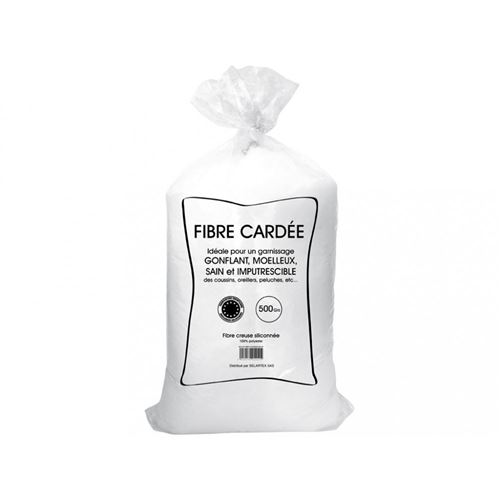 Balle de fibre anti-acarien - 500 grammes