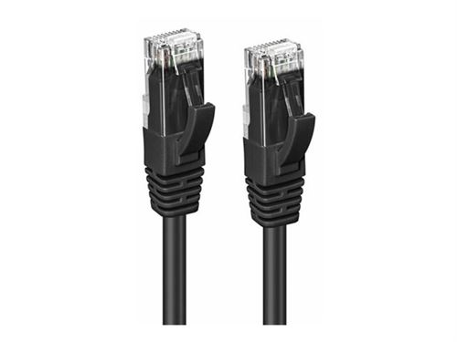 MicroConnect - Netwerkkabel - RJ-45 (M) naar RJ-45 (M) - 1 m - UTP - CAT 6 - halogeenvrij - zwart
