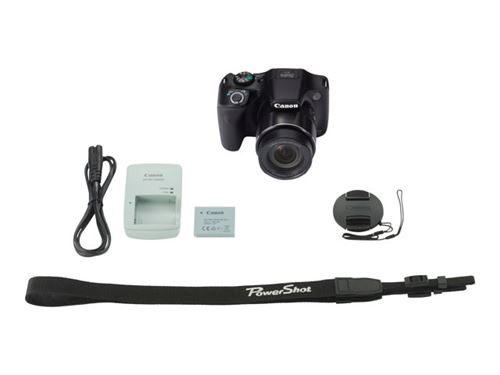 Canon PowerShot SX540 HS - Appareil photo numérique - compact - 20.3 MP - 1080p / 60 pi/s - 50x zoom optique - Wi-Fi, NFC - noir