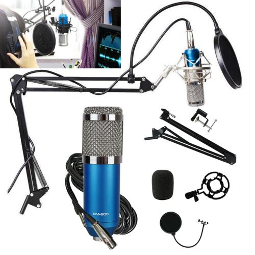 Kit Microphone à condensateur professionnel Ensemble complet pour Studio d'enregistrement BM900