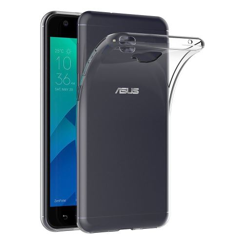 Housse pour Asus Zenfone 4 Selfie Pro ZD552KL Etui Housse pour Coque de protection Ultra Fine Silicone TPU Gel [Jelly - Transparent] - ADVANSIA