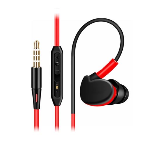Ecouteur Earpods Kit Main Libre Rouge pour Apple iPhone 5C