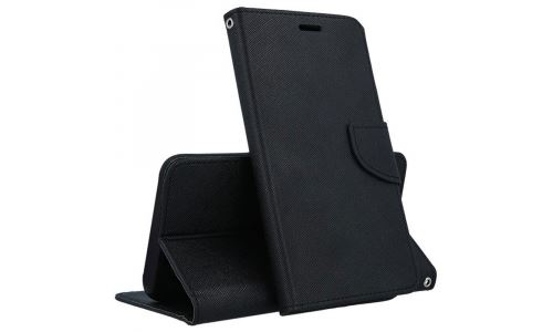 Etui type portefeuille pour Xperia-XZ1 coloris noir Fancy-Diary