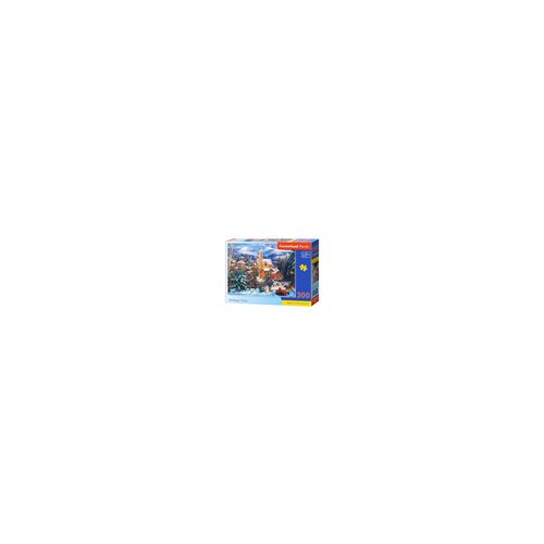 Puzzle 300 Pièces : Sledding to Town, Castorland
