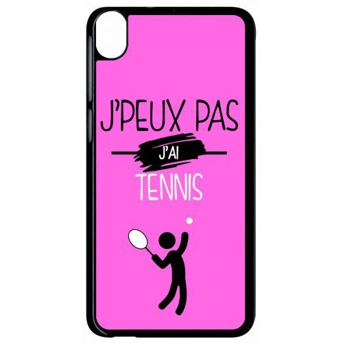 Coque htc desire 820 j peux pas j ai tennis 9