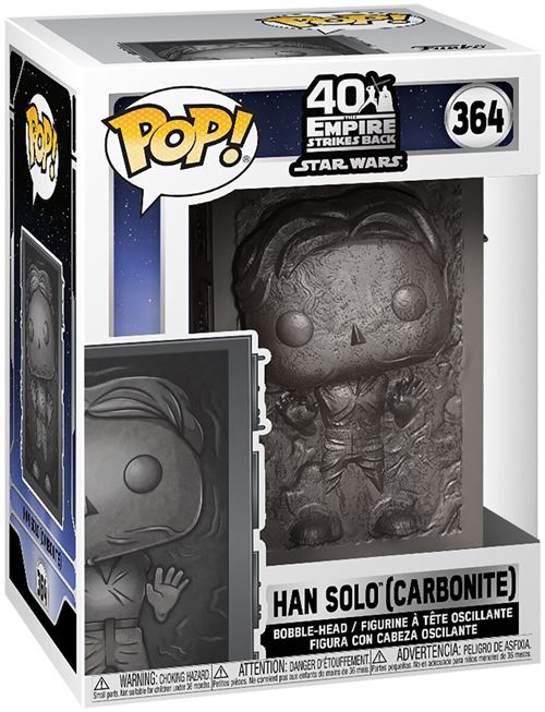 Funko pop on sale han solo carbonite