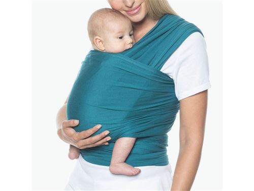 Ergobaby - Echarpe de portage Aura Bleu Amalfi -