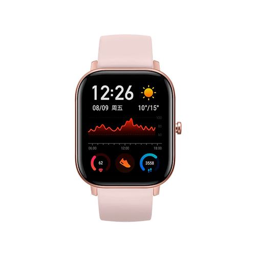 Amazfit GPS Smartwatch with Built-in GPS (Pink)