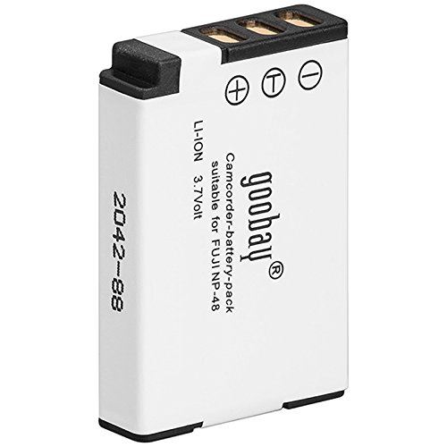 Goobay - Batterie Li-Ion 850 mAh - noir - pour Fujifilm X Series XQ1, XQ2