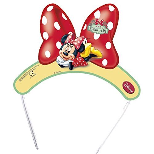 Disney Junior Lot de 2 moulins à vent en papier Motif Minnie Cadeaux de fête