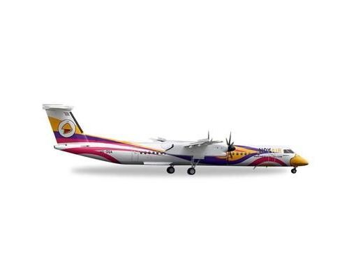 Miniatures montées - Nok Air Bombardier Q400 1/200 Herpa