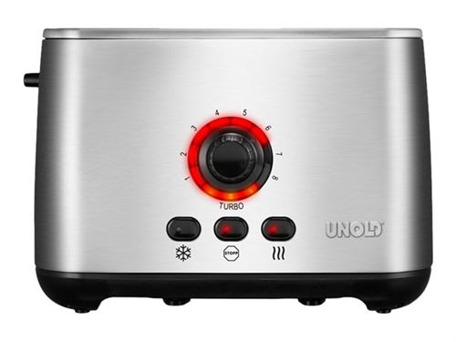 UNOLD 38955 Turbo - grille-pain - inox