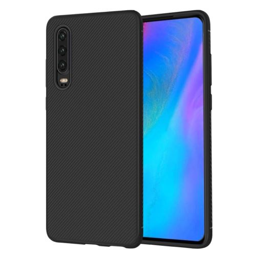 Coque en TPU sergé noir pour votre Huawei P30