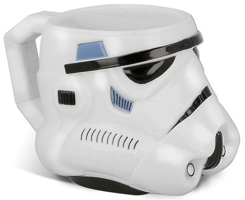 Stor, 82486, Tasse 3D Star Wars Trooper, 315 ml. produit en plastique, bpa libre