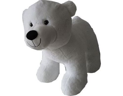 NICOTOY Peluche Ours polaire - 80 cm