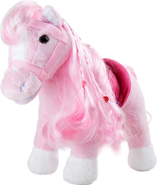 Peluche « Poney Rose »