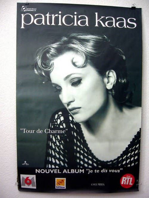 Patricia KAAS - 80x120 cm - AFFICHE / POSTER