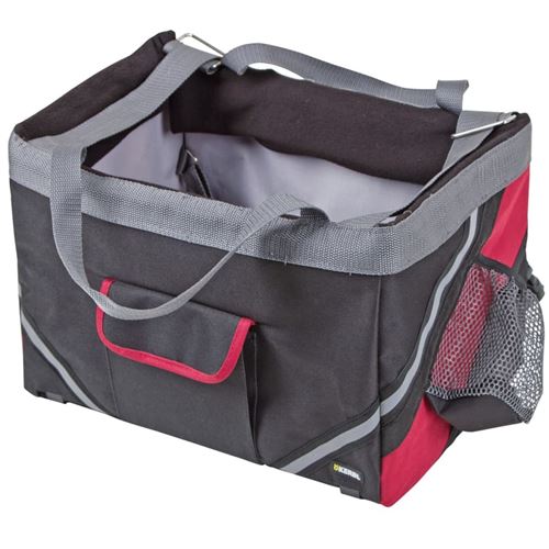 Comparer les prix de Kerbl Panier de vélo pour chiens Vacation 38 x 25 x 25 cm Noir 80595